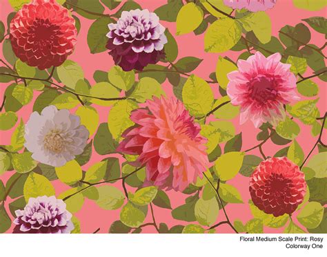 Floral Textile Prints On Behance