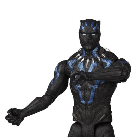 Marvel Black Panther 6 Inch Vibranium Suit Black Panther Marvel
