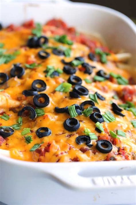 We already shared the recipe for chicken enchiladas a few months back on our blog. Beef Enchilada Recipe | Five Silver Spoons