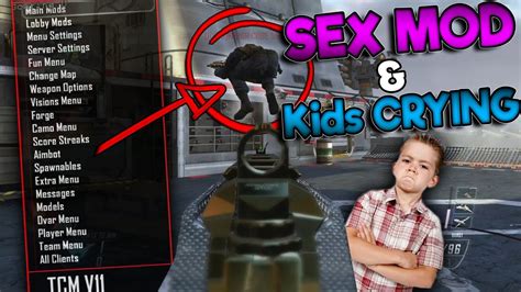 Black Ops 2 Mod Trolling Sex Modscrying Kids Youtube
