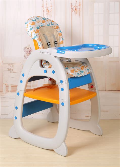 Foxhunter Baby Highchair Infant High Feeding Seat 3in1 Toddler Table