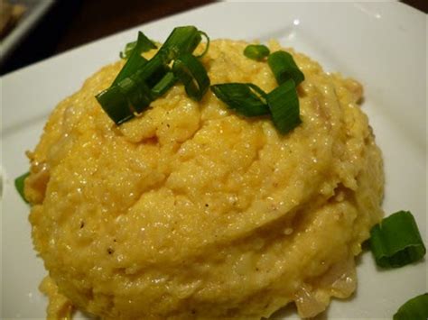 Use an ice cream scoop to serve. Recipe for Roasted Corn Grits from Zea Rotisserie And ...