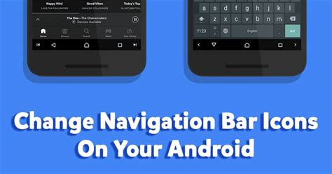 How To Change Navigation Bar Icons On Android In 2020