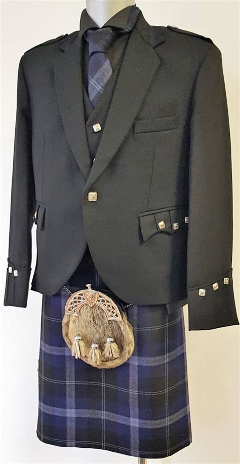 Passion Of Scotland Platinum 8 Yard Kilt Full Highland Dress Package