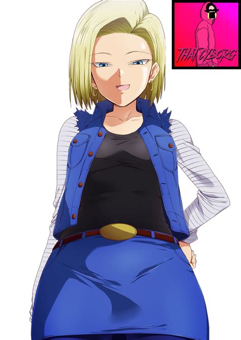 Dragon Ball Android 18 Render 11 By Thatcyborg On Deviantart