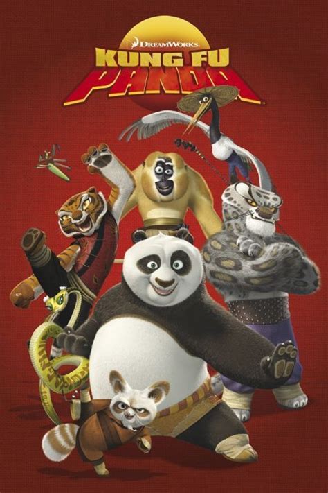 The film was made in the span of four years. KUNG FU PANDA - cast Poster | Sold at UKposters