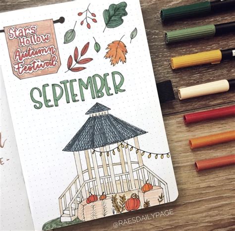 50 Stunning September Bullet Journal Ideas You Must See Bullet