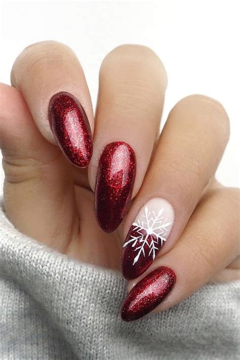77 Outstanding Christmas Nail Designs To Celebrate This Year Stylish