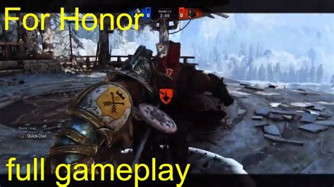 For Honor Full Ranked Gameplay Gladiator Duel Youtube