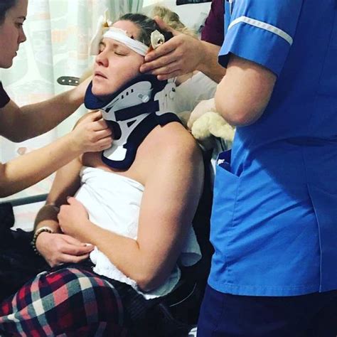 Broken Neck Rugby Player Spends Christmas In Hospital After Halo Brace