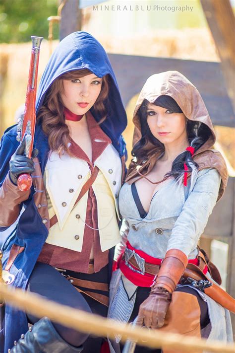 Monika Lee And Riddle Assassins Creed Cosplay Video Game Cosplay Hero