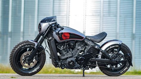 Wunderkind Custom Indian Scout Bobber Newchurch Three Motorcycles News Motorcycle Magazine