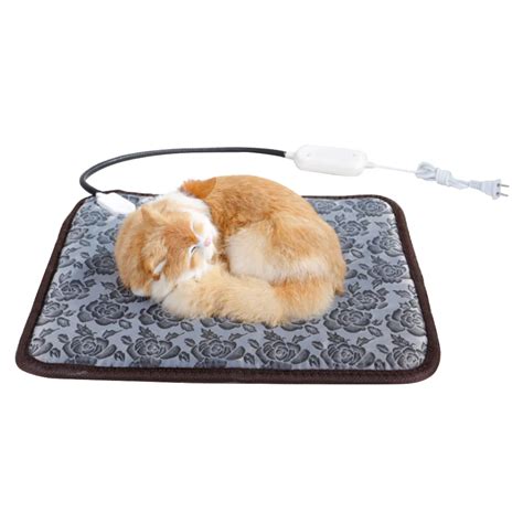 110v Pet Dog Cat Waterproof Electric Heating Pad Body Winter Warmer Mat