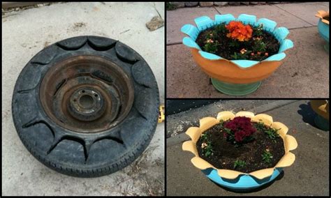 You can transform your old tires into useful objects, that would make your garden even more attractive. How to make an attractive planter from an old tire - DIY projects for everyone!