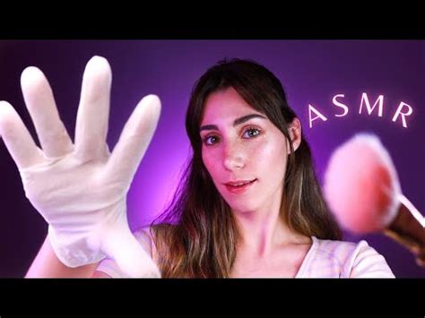 ASMR TOCANDO TU CARA y MASAJE DE OREJAS para DORMIR Atención Personal Roleplay en ESPAÑOL