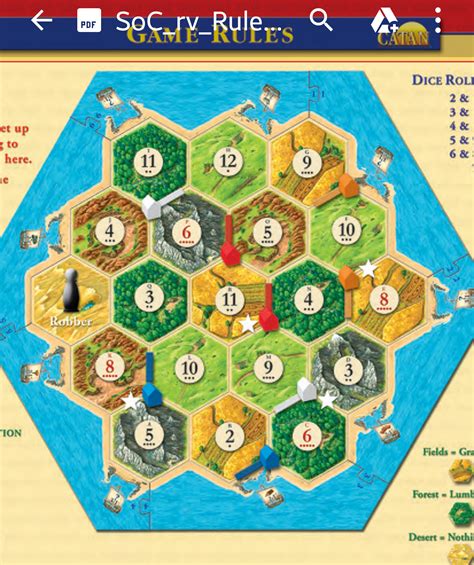 To learn how to play island 1 rules, check. Settlers of Catan Beginner Board Game Setup - use for ...