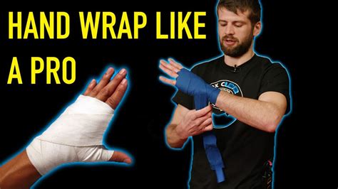How To Wrap Your Hands For Boxing Youtube