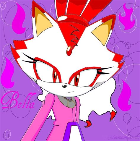 Bella The Cat Pink Fire Sonic Fan Characters Recolors Are Allowed