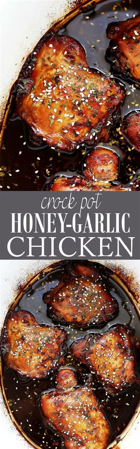 Crock pot chicken drumstick recipe: PiTop: Crock Pot Honey Garlic Chicken To Die For