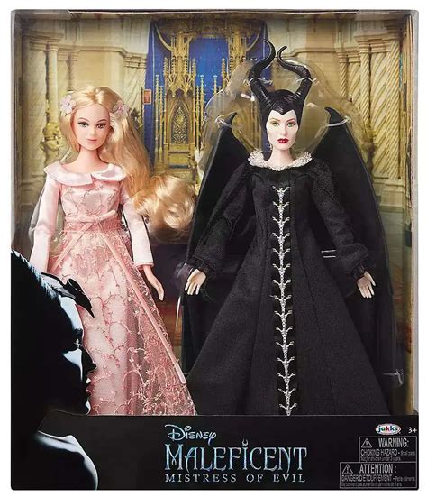 Maleficent Mistress Of Evil Aurora Maleficent 12 Doll 2 Pack Jakks