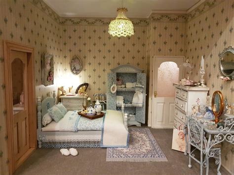 Miniature Bedroom In My French Dollhouse Dolls House Interiors 70s