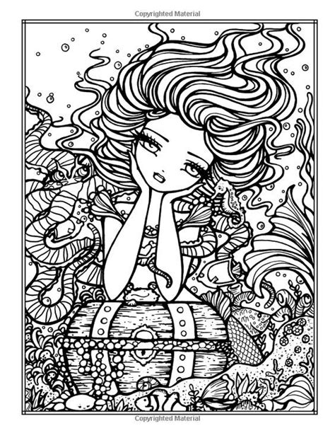 hannah lynn mermaid coloring page free