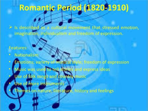 Music Of The Romantic Period