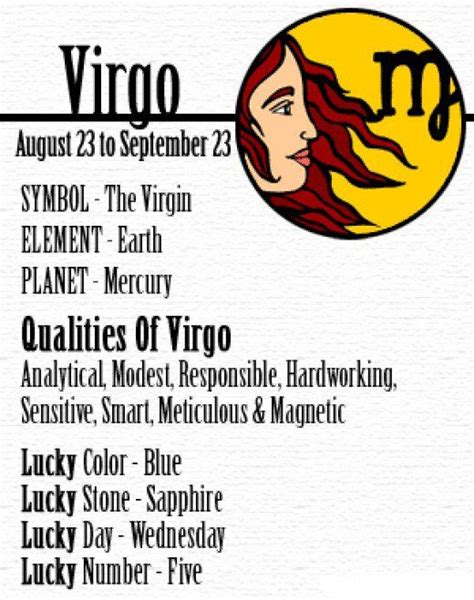 Things To Know About Virgo Virgo Horoscope Virgo Virgo Sign