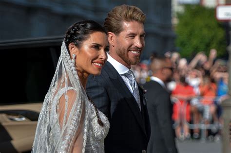 Sergio Ramos Marries Pilar Rubio In Seville And Her Wedding Dress Was