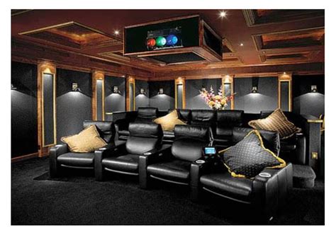 (ross melnick collection) from cinema treasures: Home Theater Seating | Be Seated Leather Furniture | Michigan