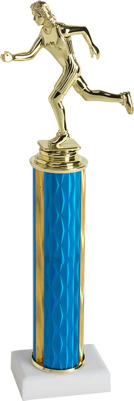 Trophies 10 Inch Tall Single Column Trophy For Running Events Png