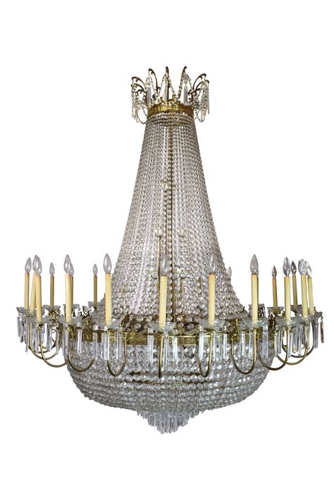 Giant Italian Crystal Chandelier — Architectural Antiques