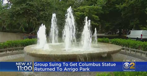 Italian American Group Sues Chicago Park District Seeks Return Of