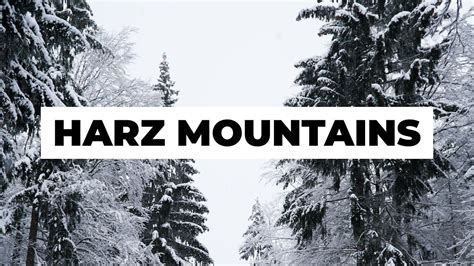 Harz Mountains Germany 3 Quiet Places To Visit This Winter Youtube