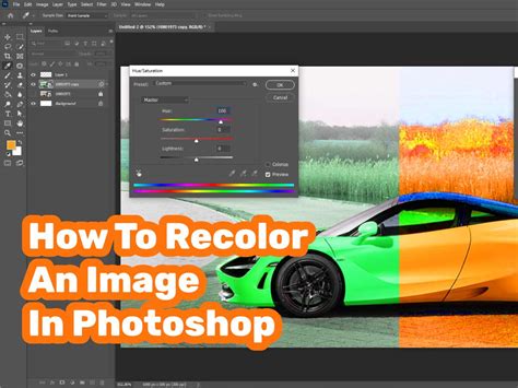 How To Recolor An Image In Photoshop 5 Easy Ways Clipping Solution