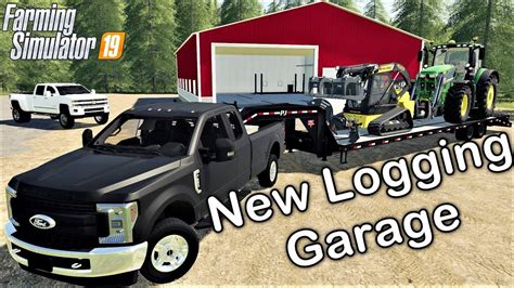 Farming Simulator 19 Setting Up Our Garage On The New
