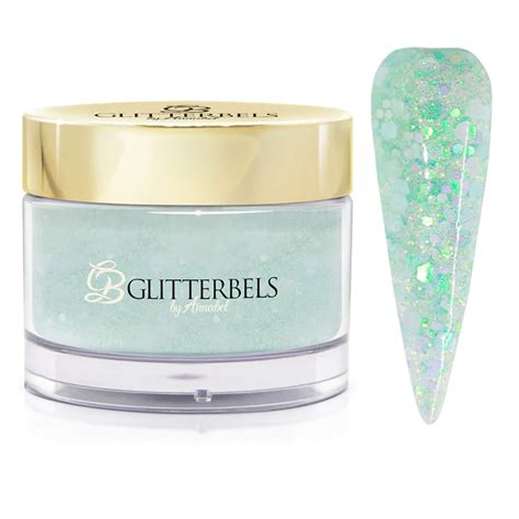 Glitterbels Pre Mixed Coloured Acrylic Powder Ice Queen G Gb