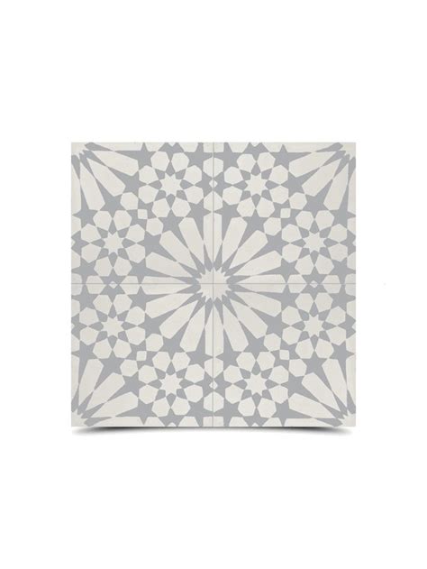 Moroccan Cement Pattern Gray 213 Moroccan Tiles Factory In 2020