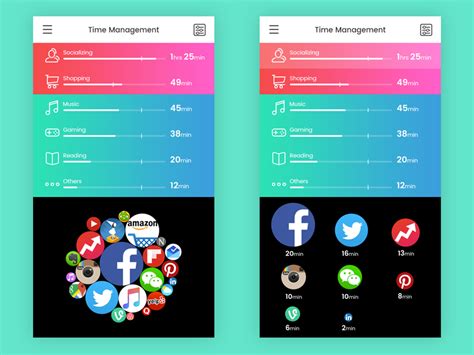 Time management software is an effective employee attendance tracking system that helps your company stay organized. Time Management App | Free PSD Template | PSD Repo