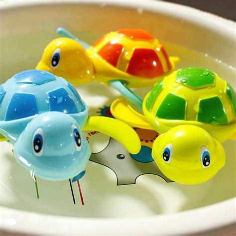 لطيف الكرتون السلاحف ألعاب الأطفال الكلاسيكية السلاحف البحرية لعبة الماء الطفل السباحة للأطفال
