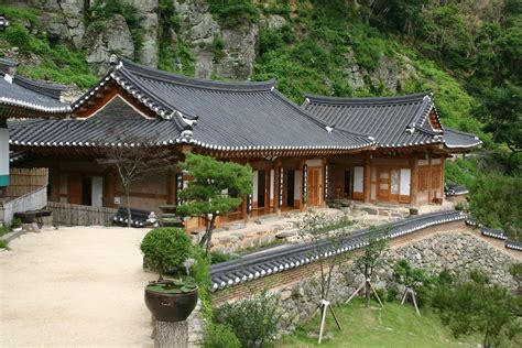 The Architecture Of Hanok Traditional House In Korea Bamboo Architecture
