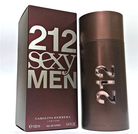 Perfume 212 Sexy Men Carolina Herrera Edt 100ml Original R 299 00 Em Mercado Livre