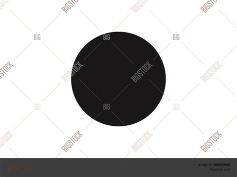 Japan Flag Black Vector And Photo Free Trial Bigstock