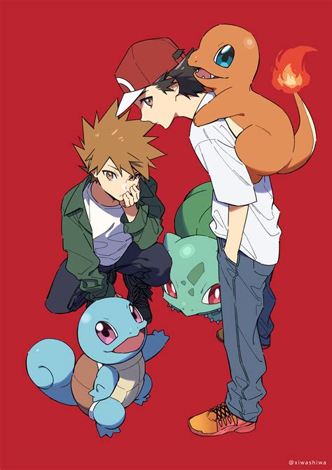 Pokémon Red And Green Image By Ryugo 3532551 Zerochan Anime Image Board