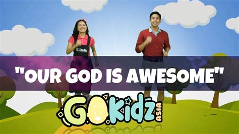 Our God Is Awesome Kid Song Sunday School Song Bible Song Youtube