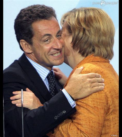 Angela Merkel Et Nicolas Sarkozy Le 10 Septembre 2007 Purepeople