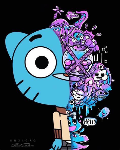 Artstation Gumball Doodle By Anxioso