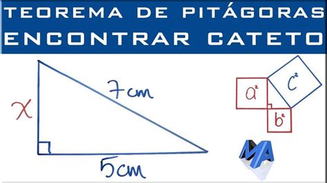 Teorema De Pit Goras Encontrar Un Cateto Teorema De Pitagoras