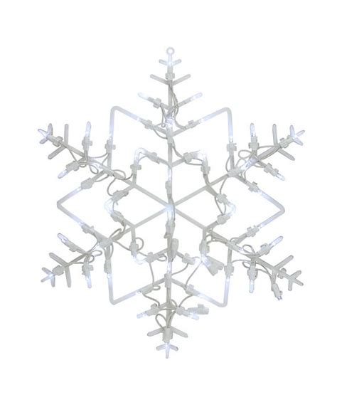 Northlight 16 Led Lighted Snowflake Christmas Window Silhouette