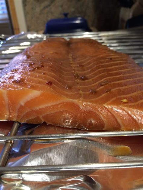 Not many people know that soy sauce give similar saltiness taste with less sodium compared with salt. This Smoked Salmon Brine recipe calls for sugar, salt, soy ...